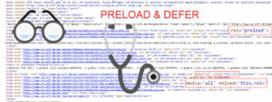 WordPress preload defer js css